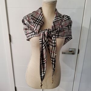 Padina Plaid Patterned Women's Scarf
